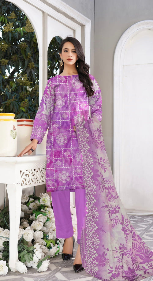 JAAN-E-MAHAL | 3 peices unstitched suit